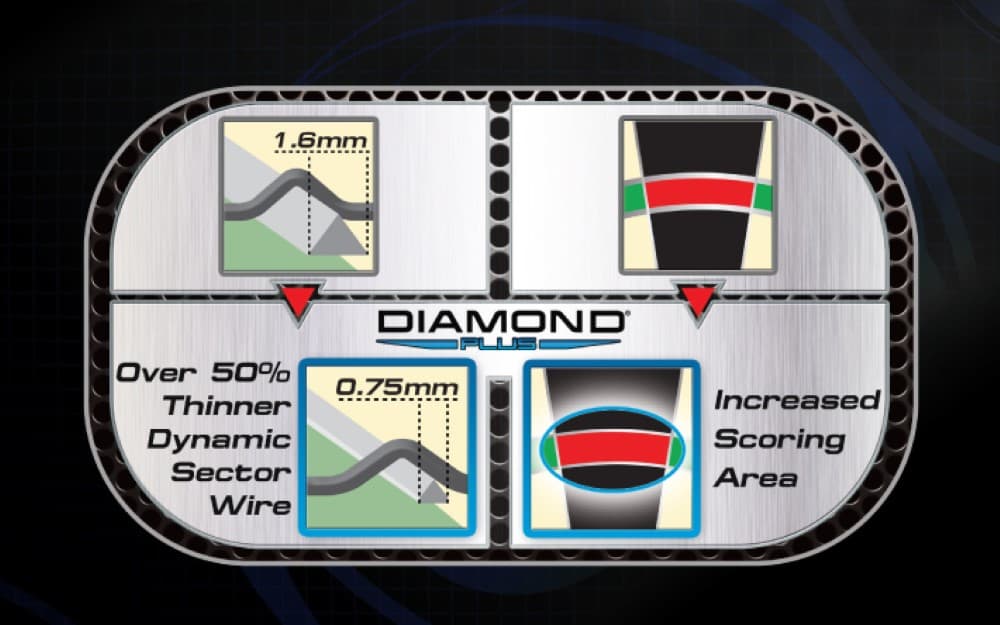 Diana Tradicional Winmau Diamond Plus3011 vista 4