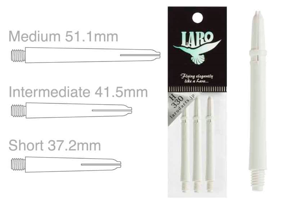 Cañas L-Style Laro Shaft Locked Straight Blanca 260 39mm vista 2