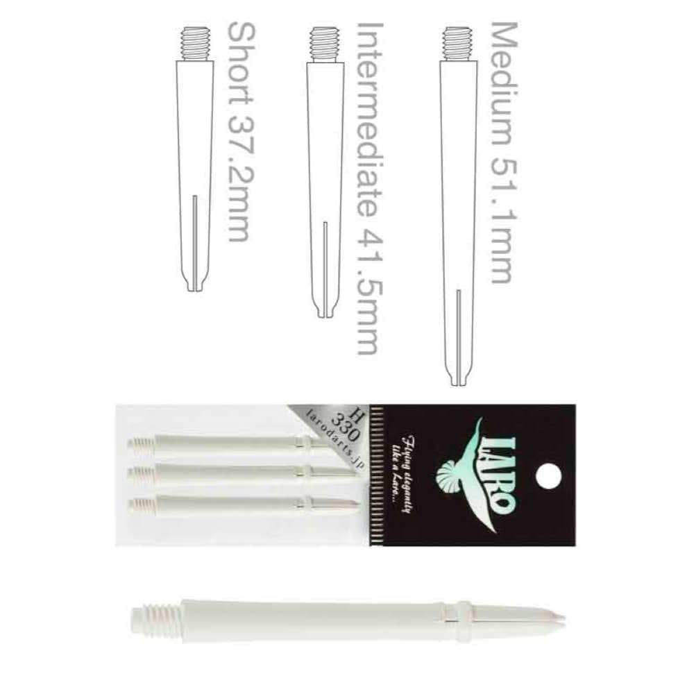 Cañas L-Style Laro Shaft Locked Straight Blanca 260 39mm vista 3