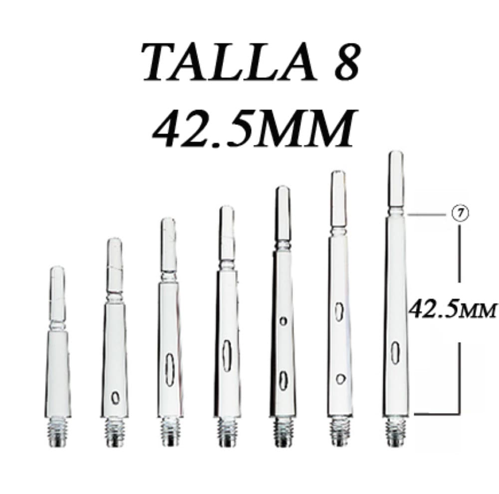 Cañas Fit Shaft Gear Normal Locked  Negra (Fija) Talla 8 vista 3