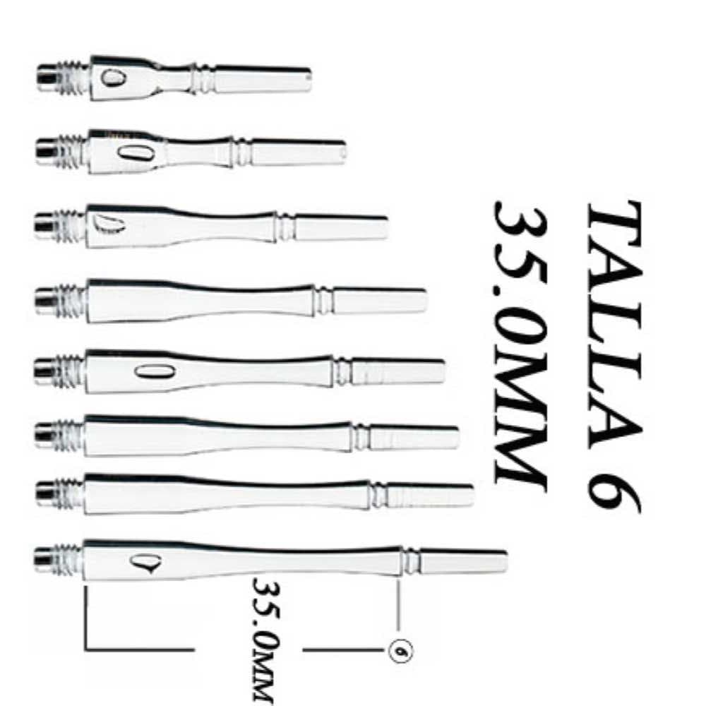 Cañas Fit Shaft Gear Hybrid Giratoria Blanca Talla 6 vista 3