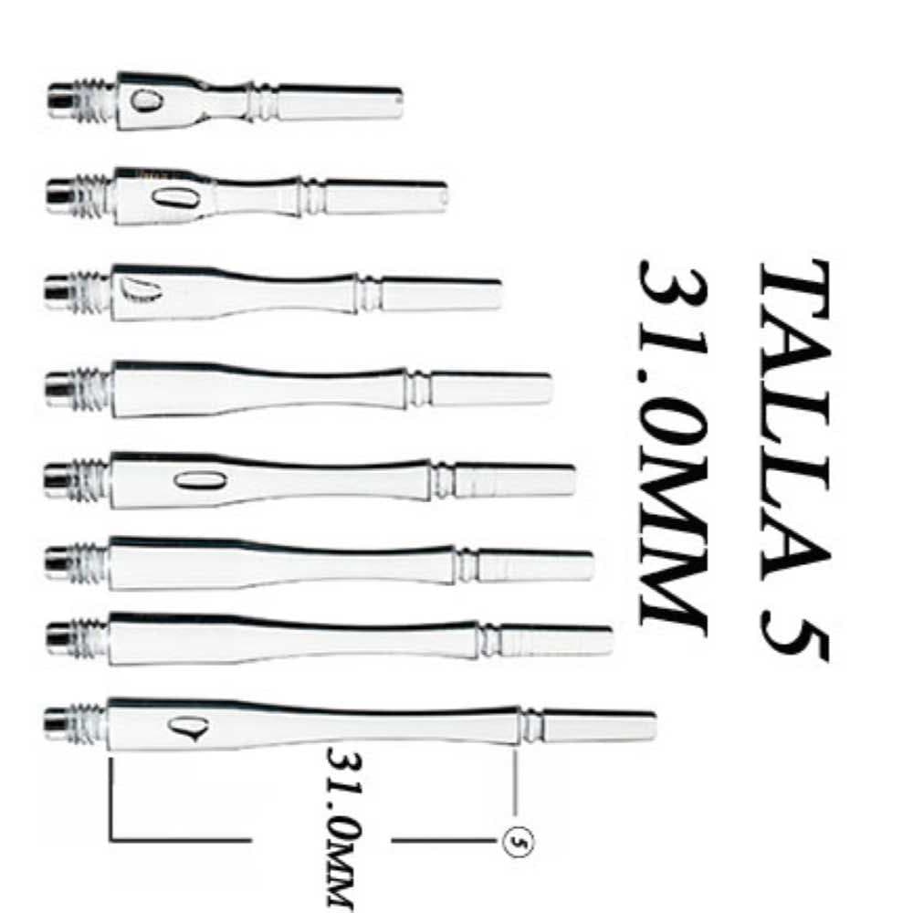 Cañas Fit Shaft Gear Hybrid Giratoria Blanca Talla 5 vista 3