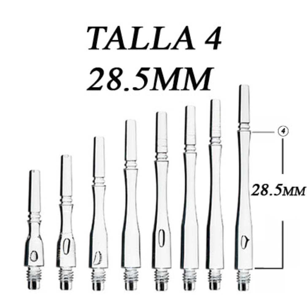 Cañas Fit Shaft Gear Hybrid Giratoria Blanca Talla 4 vista 2