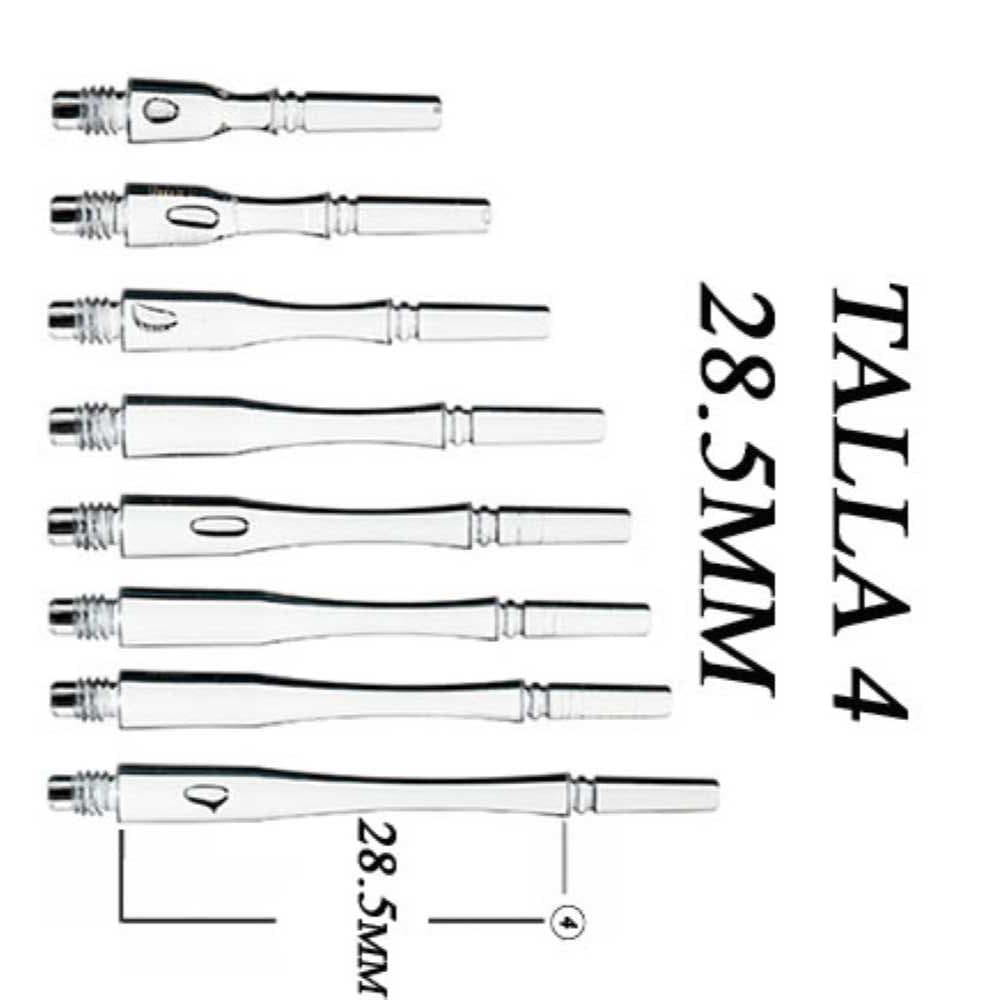 Cañas Fit Shaft Gear Hybrid Giratoria Blanca Talla 4 vista 3