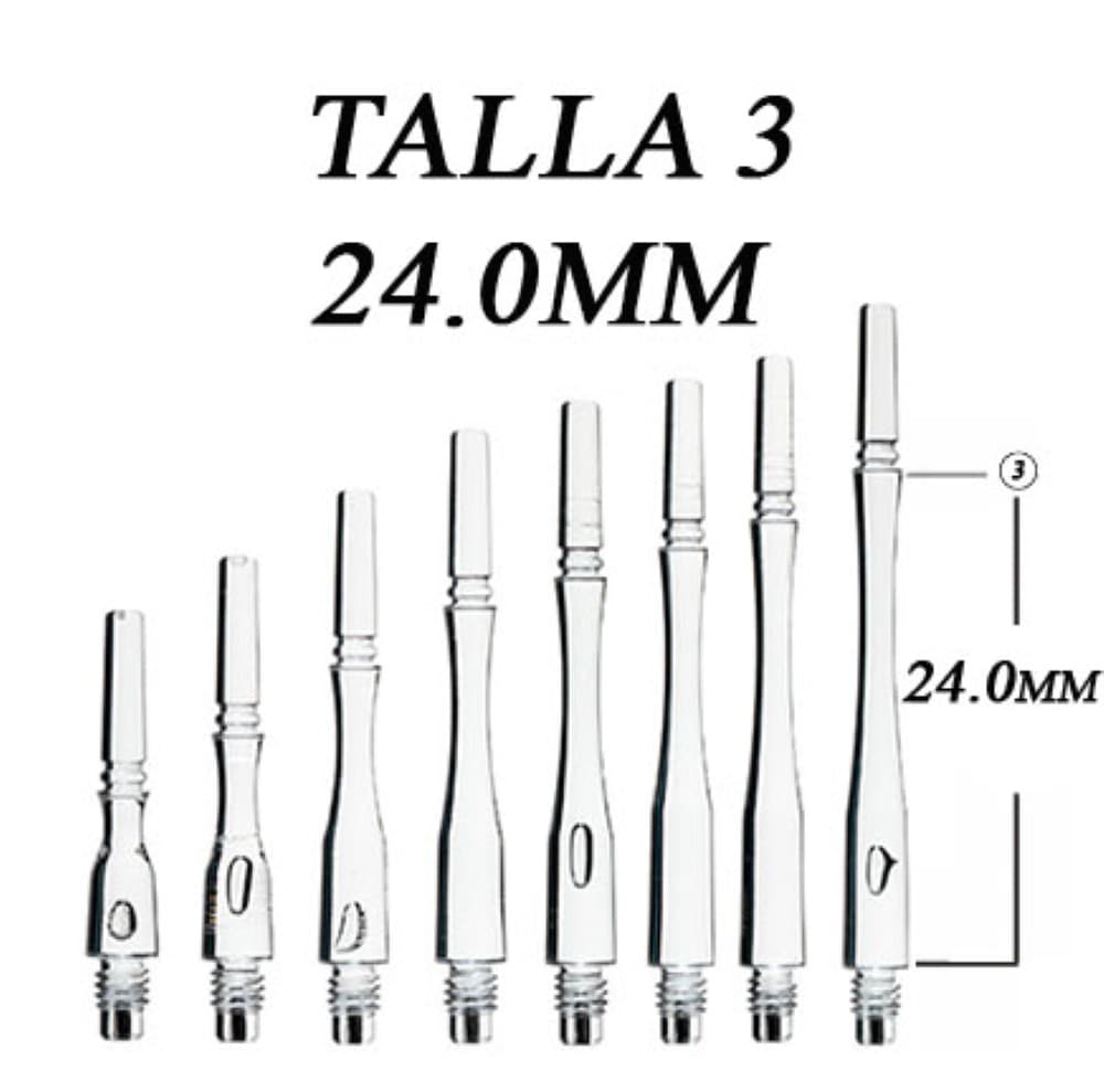 Cañas Fit Shaft Gear Hybrid Giratoria Blanca Talla 3 vista 2