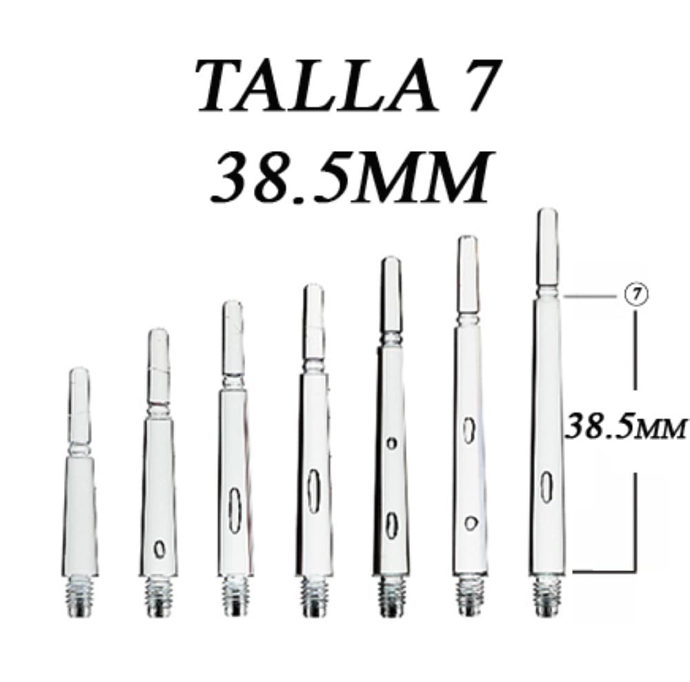 Cañas Fit Shaft Gear Normal Locked  Negra (Fija) Talla 7 vista 2