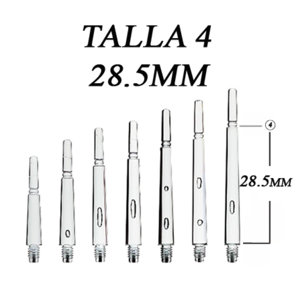 Cañas Fit Shaft Gear Normal Locked  Negra (Fija) Talla 4 vista 3