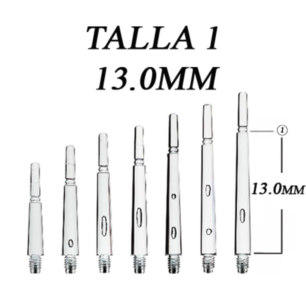 Cañas Fit Shaft Gear Normal Locked  Negra (Fija) Talla 1 vista 2