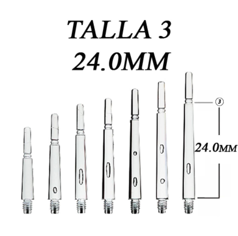 Cañas Fit Shaft Gear Normal Locked  Negra (Fija) Talla 3 vista 3