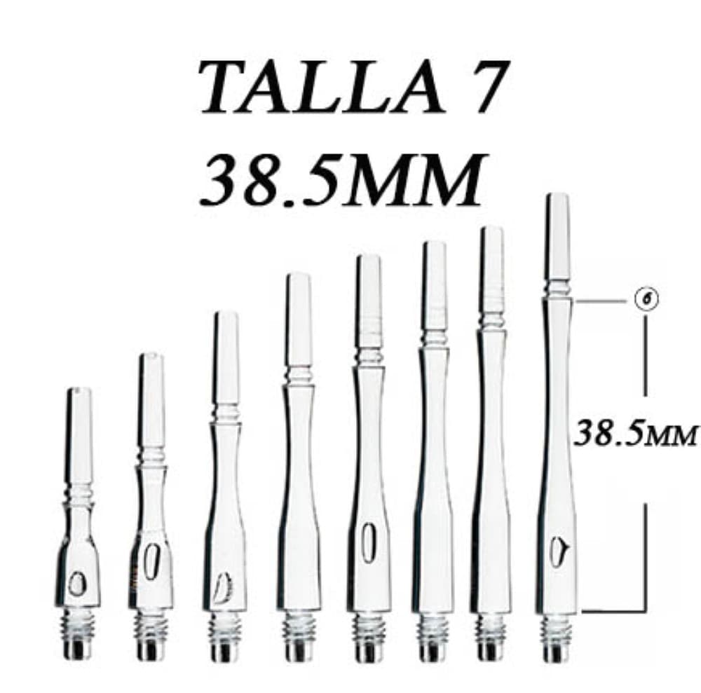 Cañas Fit Shaft Gear Hybrid Giratoria Blanca Talla 7 vista 2