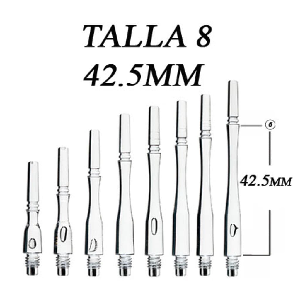 Cañas Fit Shaft Gear Hybrid Giratoria Blanca Talla 8 vista 2