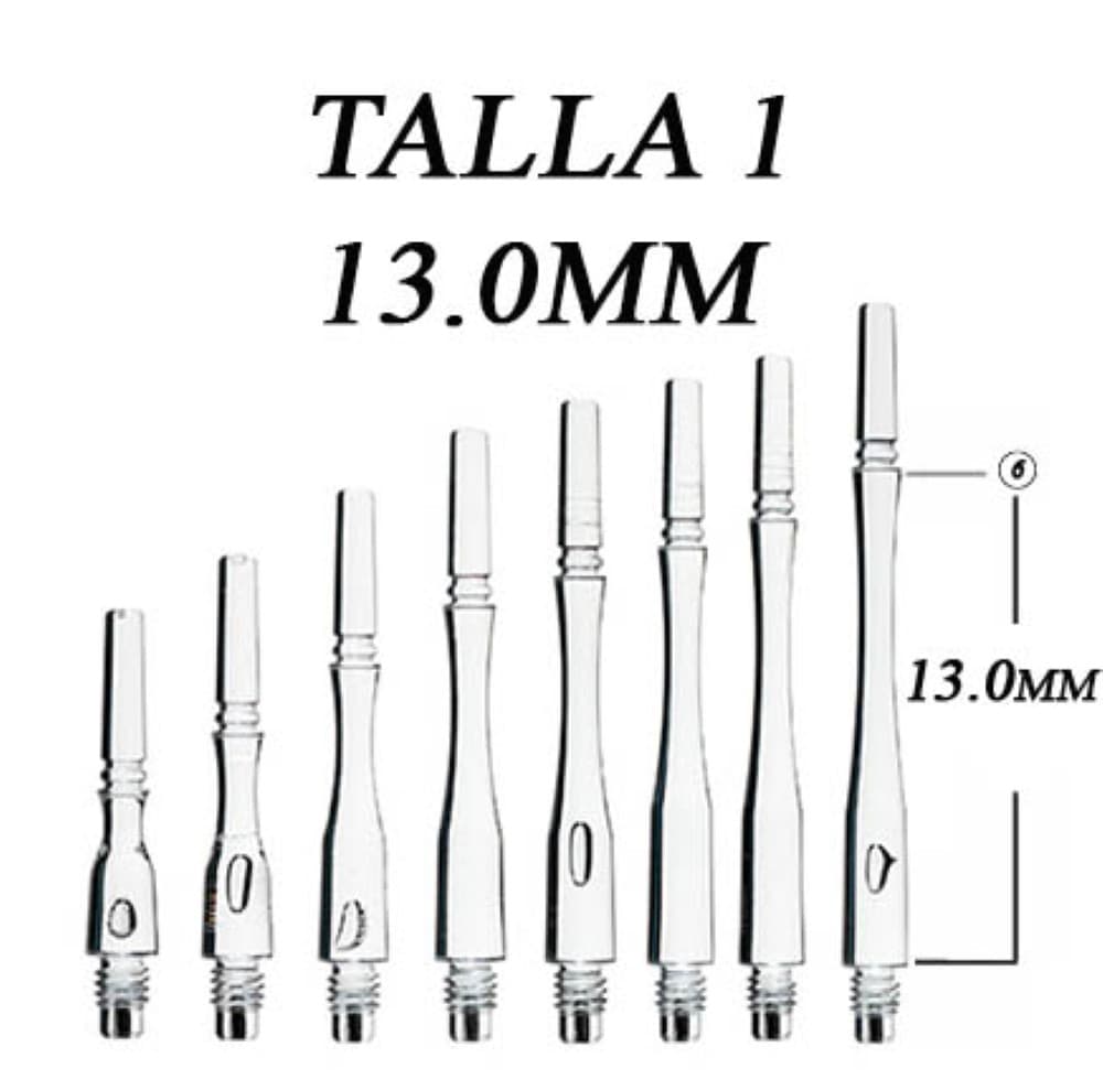 Cañas Fit Shaft Gear Hybrid Giratoria Blanca Talla 1 vista 2