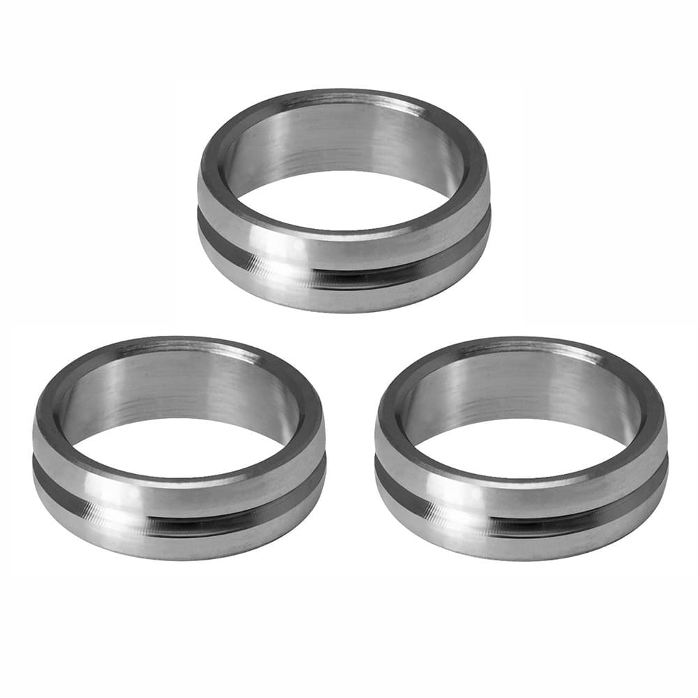 Mission F-Lock Titanium Silver Rings 3 Uni.X2518
