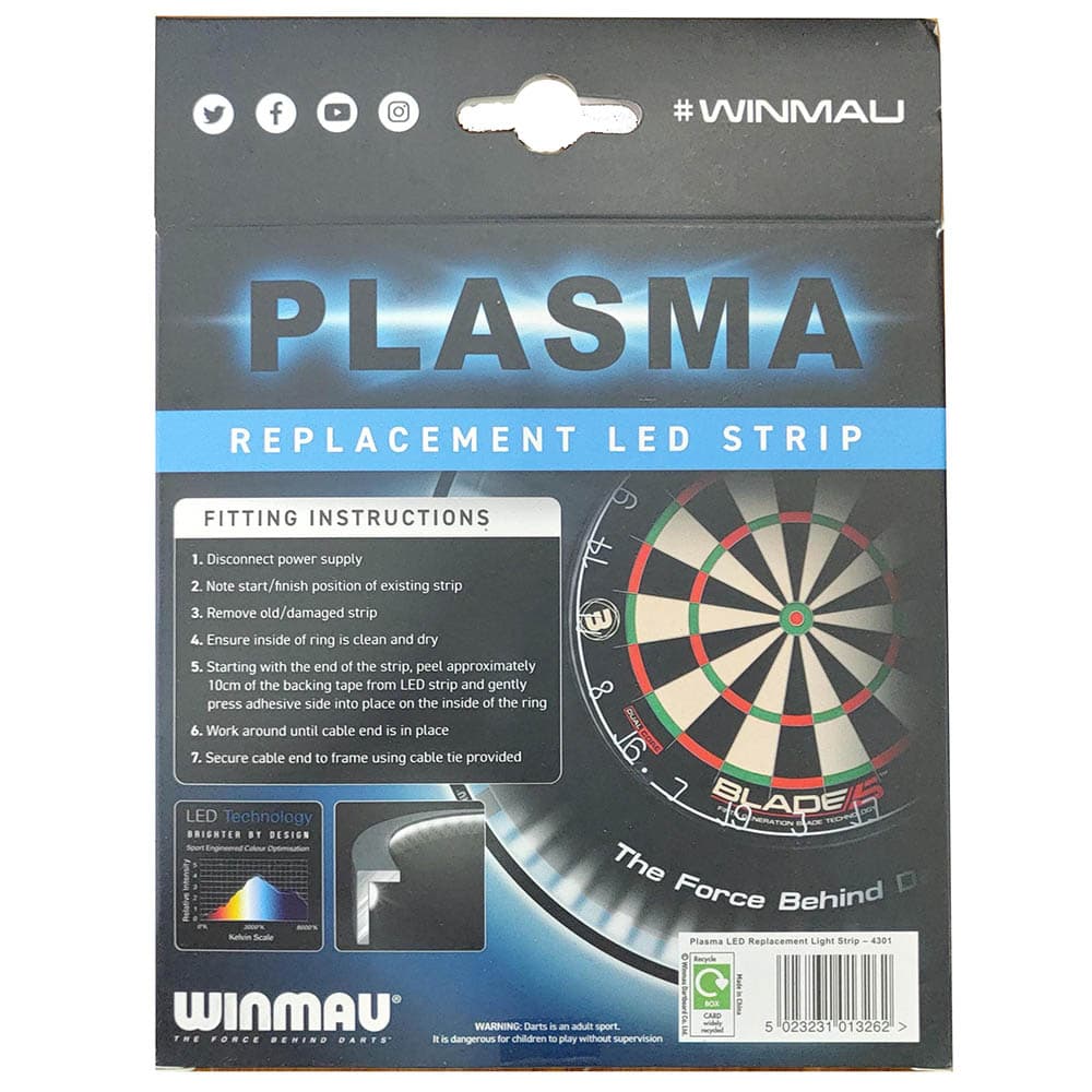 Repuesto Dartboard Light Plasma Winmau Darts Leds4301 vista 2