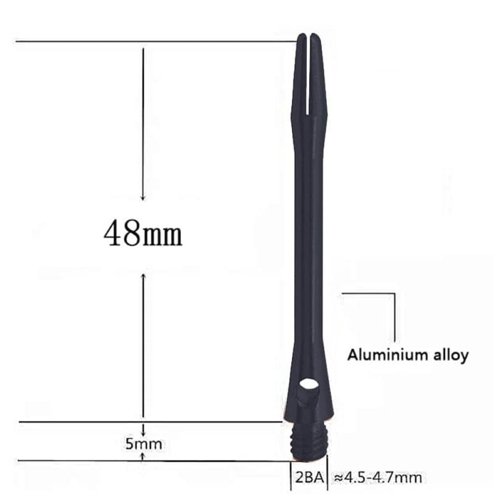 Caña Aluminio Negro Gildarts 48mmMG-ZD04-48 vista 4
