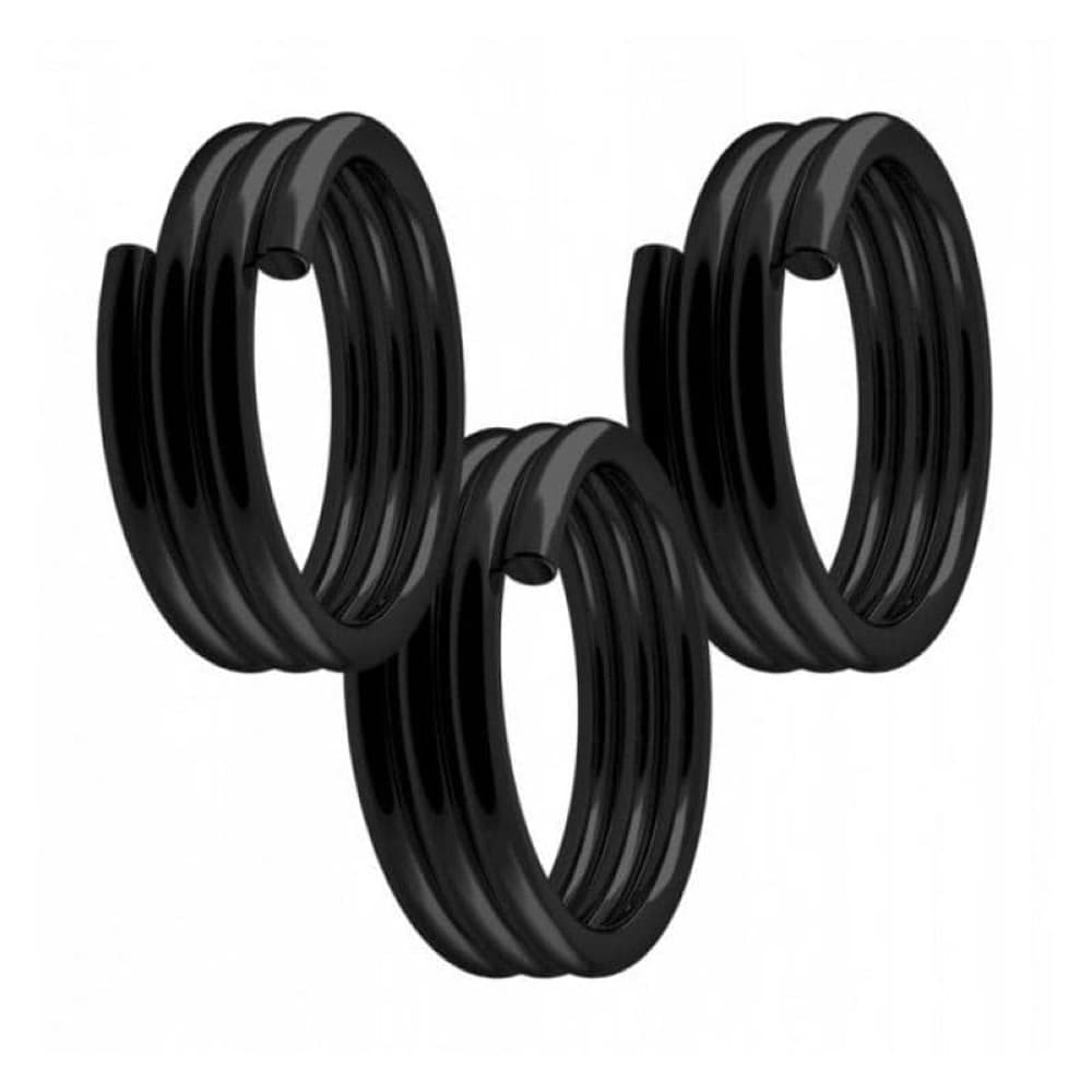Muelles 3 Unidades Negro Stem Grip SpringsX2115 vista 2
