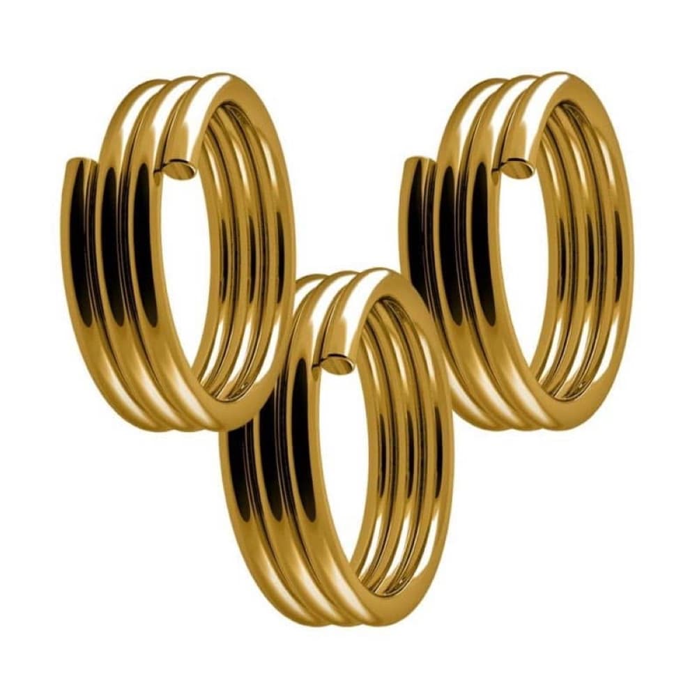 Muelles 3 Unidades Dorado Stem Grip SpringsX2112 vista 2