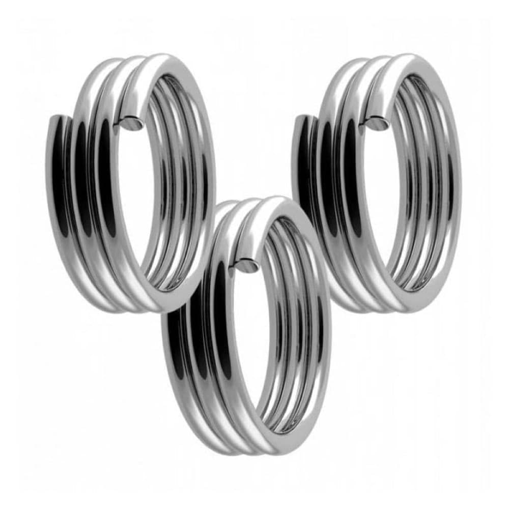 Muelles 3 Unidades Plata Stem Grip SpringsX2001 vista 2