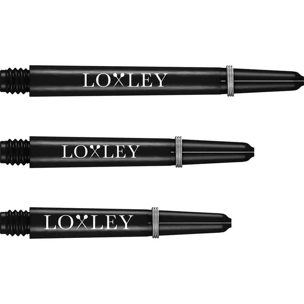 Cañas Nylon Loxley Darts Negra Larga 48mm vista 3