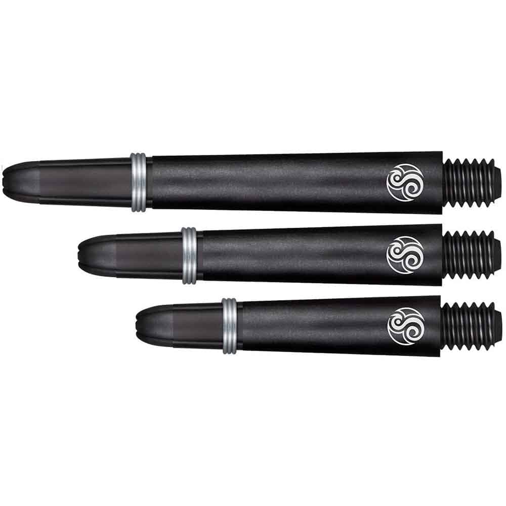 Cañas Shot Darts Koi Carbon Shaft Negro Corta 35mmSH-SM3703/S vista 2