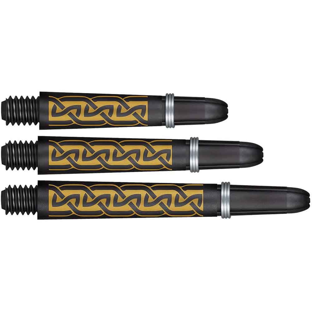 Cañas Shot Darts Koy Carbon Helioknot Dorada Larga 48mmSH-SM3707/M vista 3