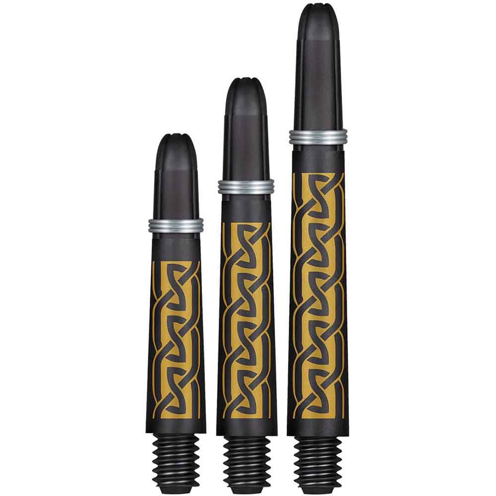 Cañas Shot Darts Koy Carbon Helioknot Dorada Larga 48mmSH-SM3707/M