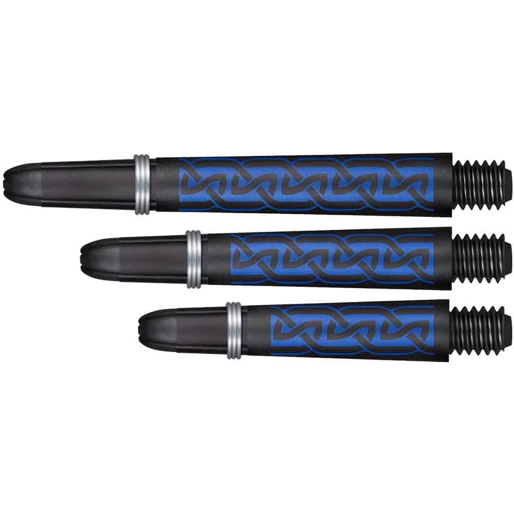 Cañas Shot Darts Koy Carbon Helioknot Azul Larga 48mmSH-SM3706/M vista 2