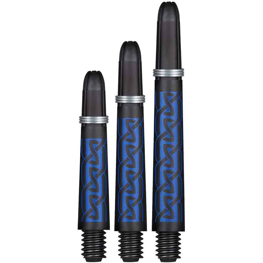 Cañas Shot Darts Koy Carbon Helioknot Azul Larga 48mmSH-SM3706/M