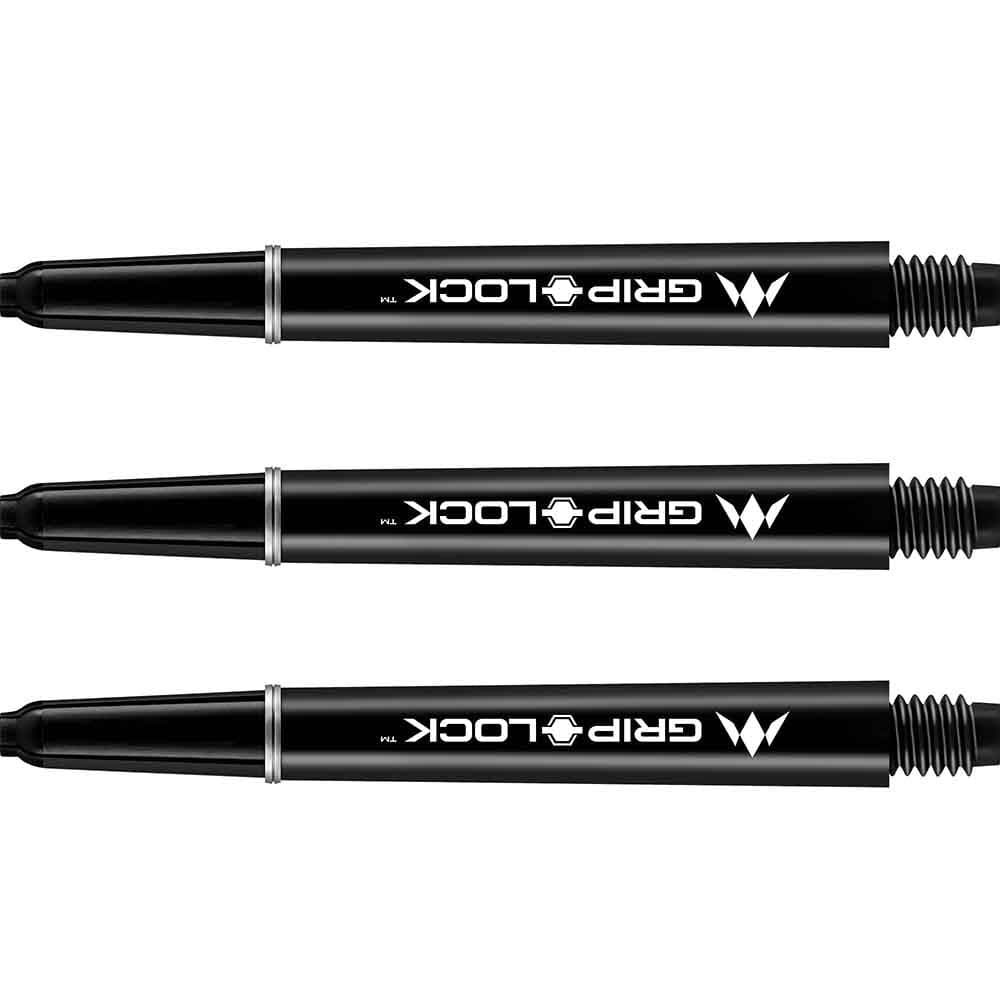 Cañas Mission Darts GripLock Negro Larga 48mmS1061 vista 3