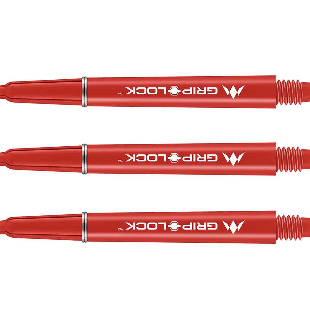 Cañas Mission Darts GripLock Roja Corta 34mmS1072 vista 3