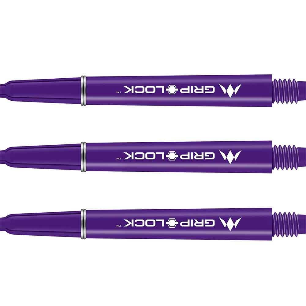 Cañas Mission Darts GripLock Morada Larga 48mmS1076 vista 2