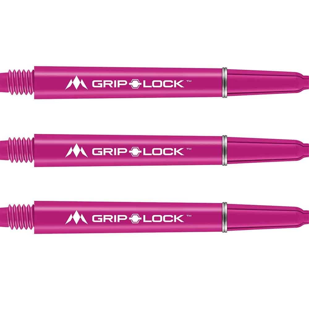 Cañas Mission Darts GripLock Rosa Corta 34mmS1087 vista 2