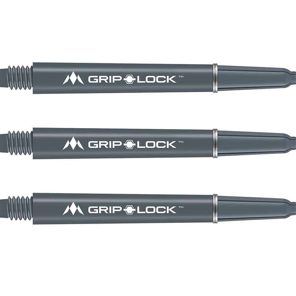 Cañas Mission Darts GripLock Gris Larga 48mmS1088 vista 2