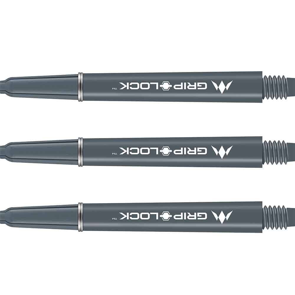 Cañas Mission Darts GripLock Gris Larga 48mmS1088 vista 3
