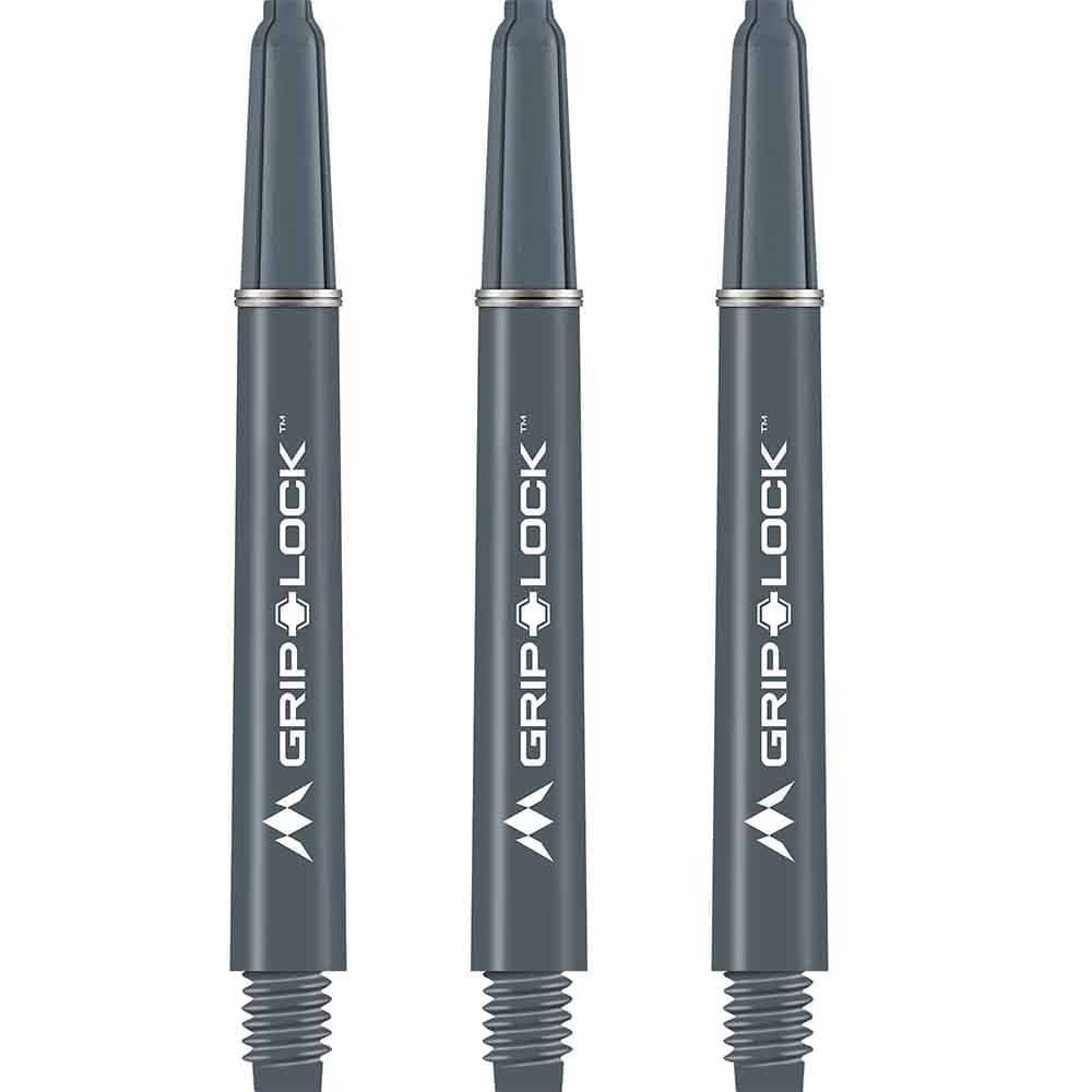 Cañas Mission Darts GripLock Gris Corta 34mmS1090
