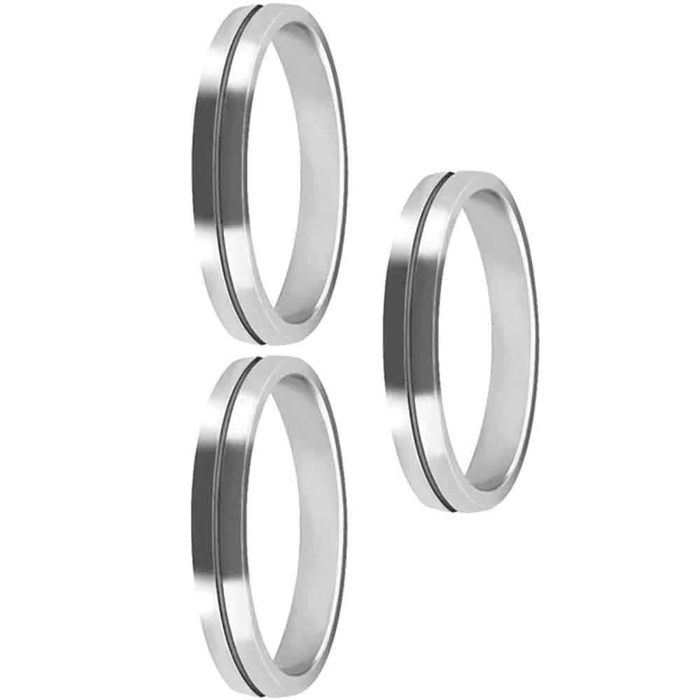 Anillos Mission Darts S-Lock Plata 3 UnidadesX2506 vista 3