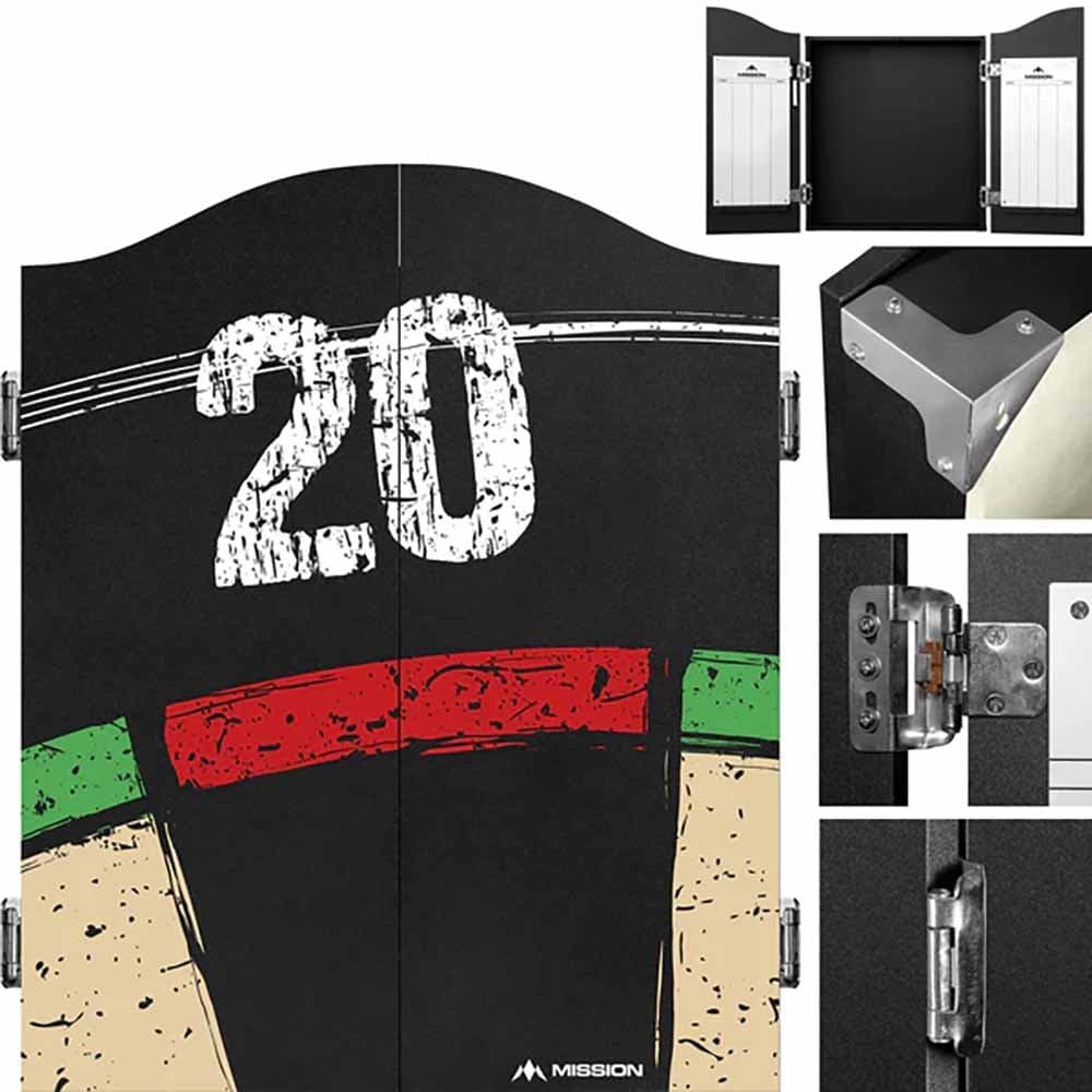 Armario Para Diana Convencional Mission Darts Double Top vista 2