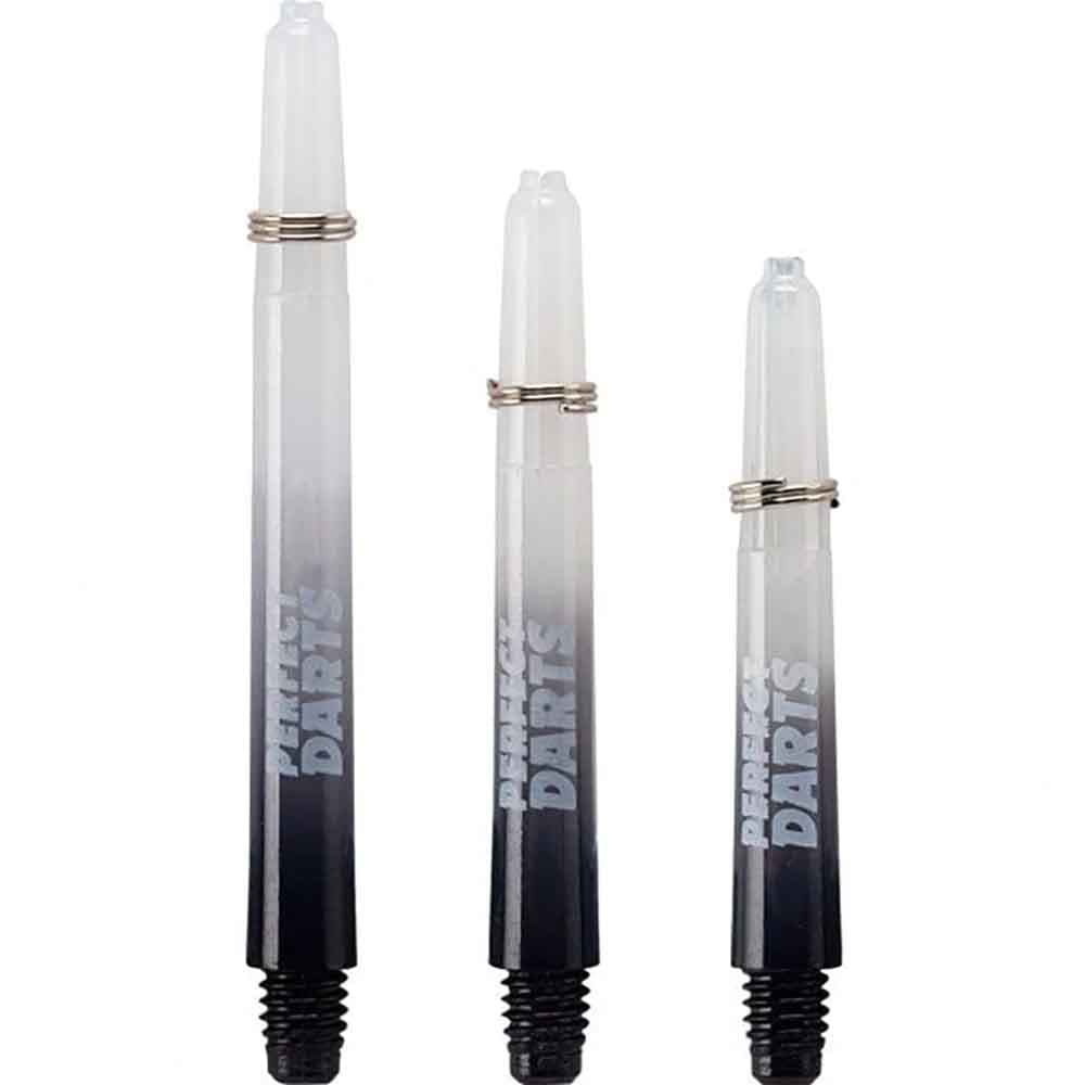 Cañas Perfectdarts Dos Tonos Negro Humo LargaS1209