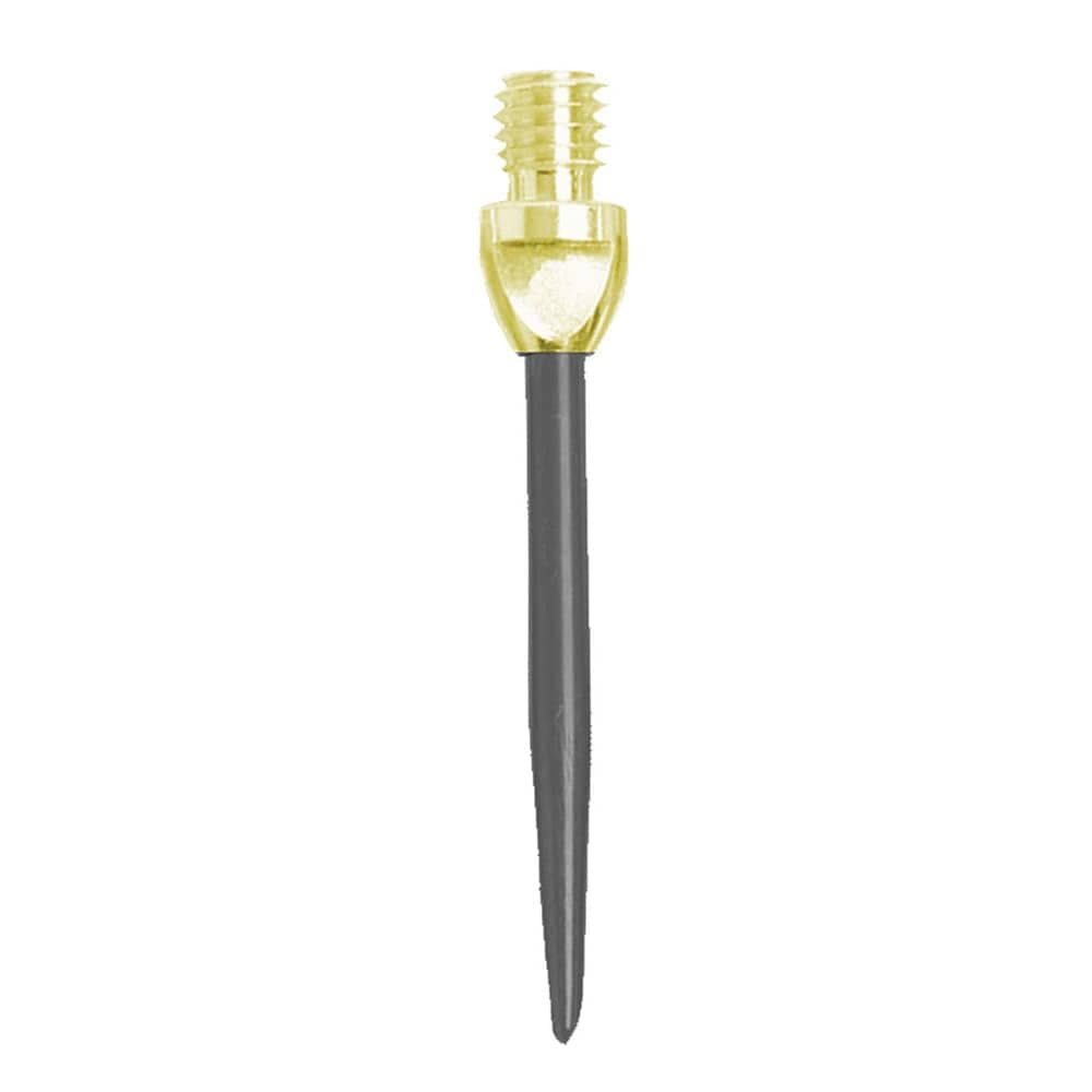 Puntas Conversion Harrows Clasica Negra Dorada 30mm 2ba vista 3