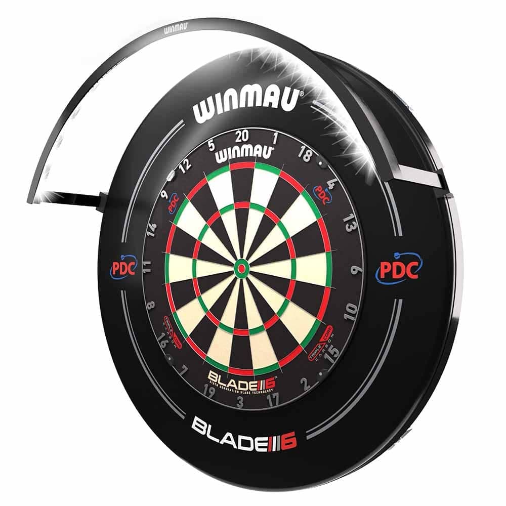 luminación DianaSurround Iluminacion Dartboard Light Wispa Winmau Darts4101 vista 2