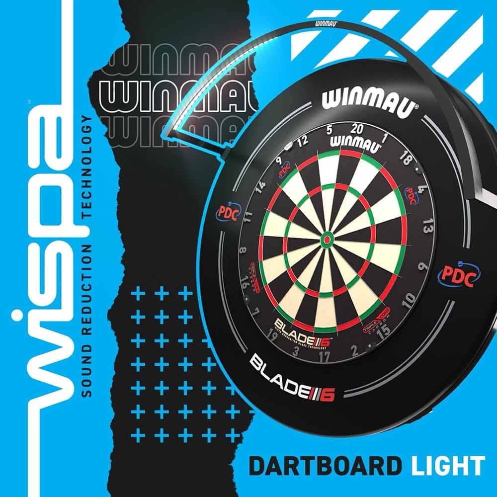 luminación DianaSurround Iluminacion Dartboard Light Wispa Winmau Darts4101 vista 3