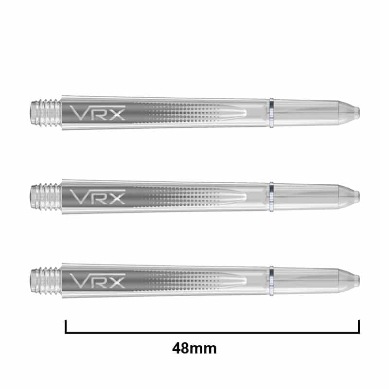 Cañas Red Dragon Shaft VRX Medium Clear 48mm vista 2