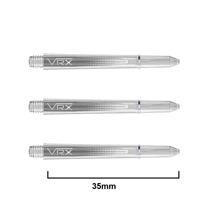 Cañas Red Dragon Shaft VRX Short Clear 35mm vista 2