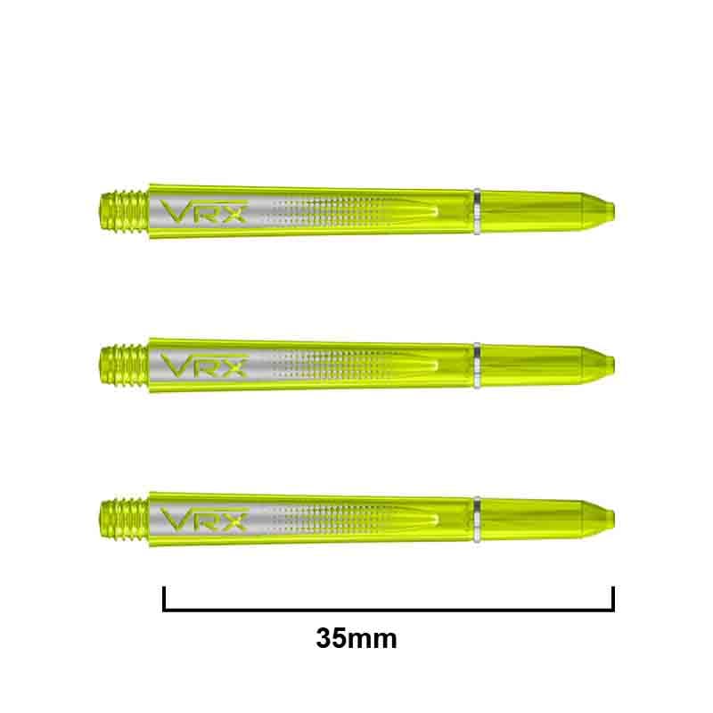Cañas Red Dragon Shaft VRX Short Amarillo 35mm vista 3
