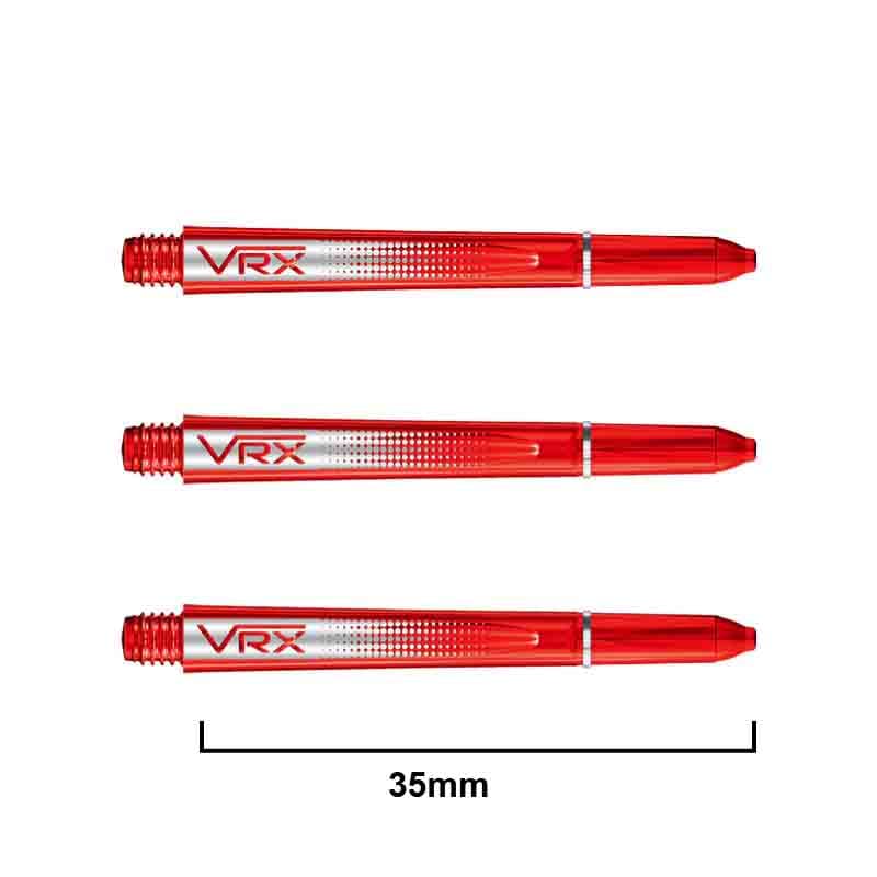 Cañas Red Dragon Shaft VRX Short Roja 35mm vista 3