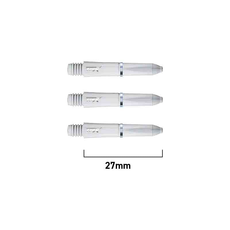 Cañas Red Dragon Shaft TRX Exshort Blanco 28mm vista 3