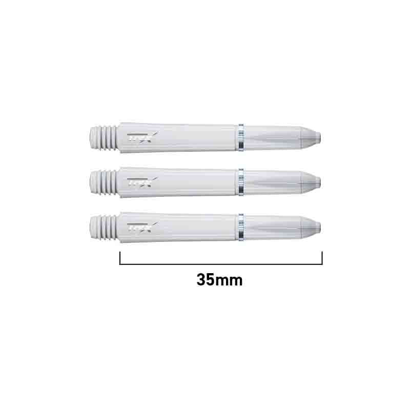 Cañas Red Dragon Shaft TRX Short Blanco 35mm vista 3