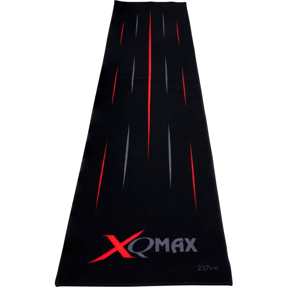 Protector Suelo XQ Max Dart Mat Negro Rojo 237x60