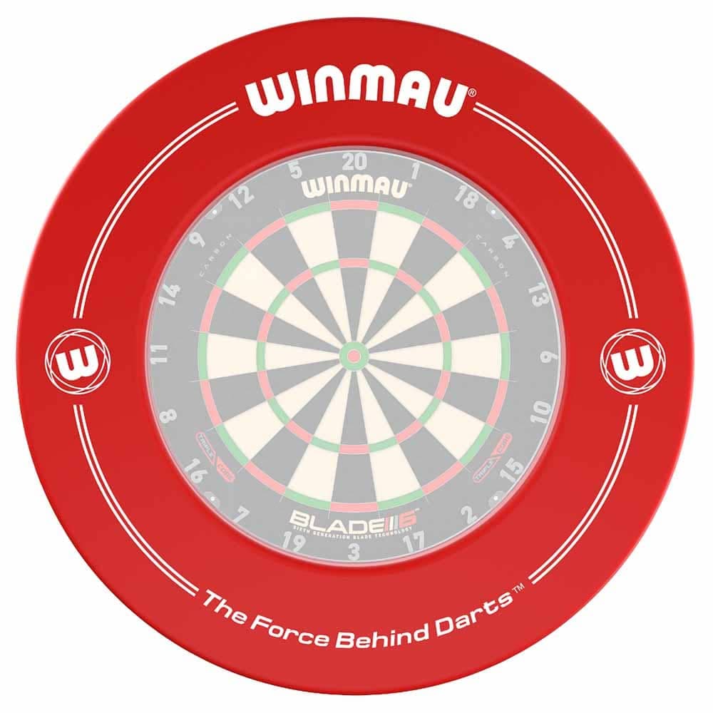 Dartboard Surrounds 2 Rojo Winmau Darts BDO4405 N vista 3