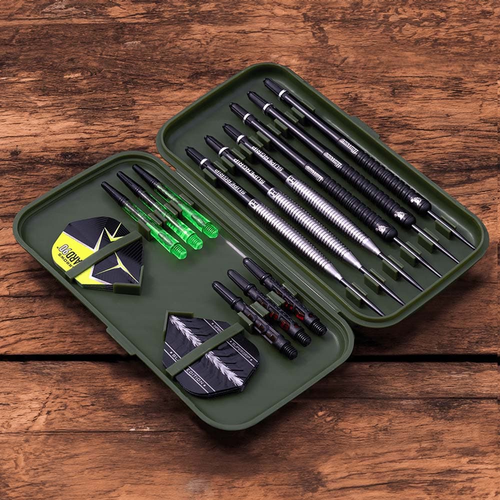 Funda Harrows Darts Slim Case Verde vista 6